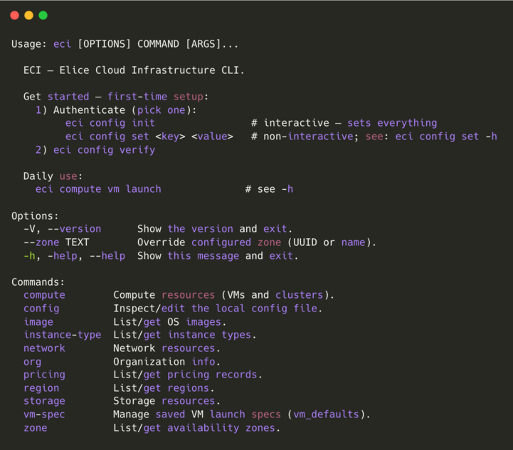 eci-cli